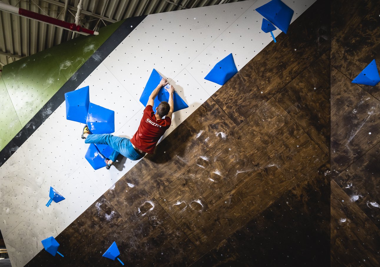 Grizzly Holds Tectonic Plates, perfect bolt-on and screw-on blocker edges. Very versatile rock climbing holds..