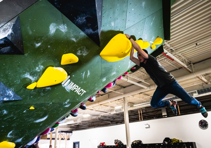 Glaciers jugs climbing holds
